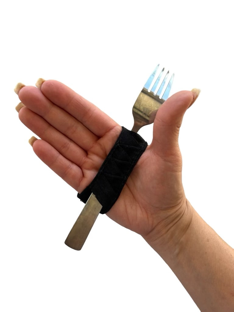 The HandyBand adaptive hand grip tool