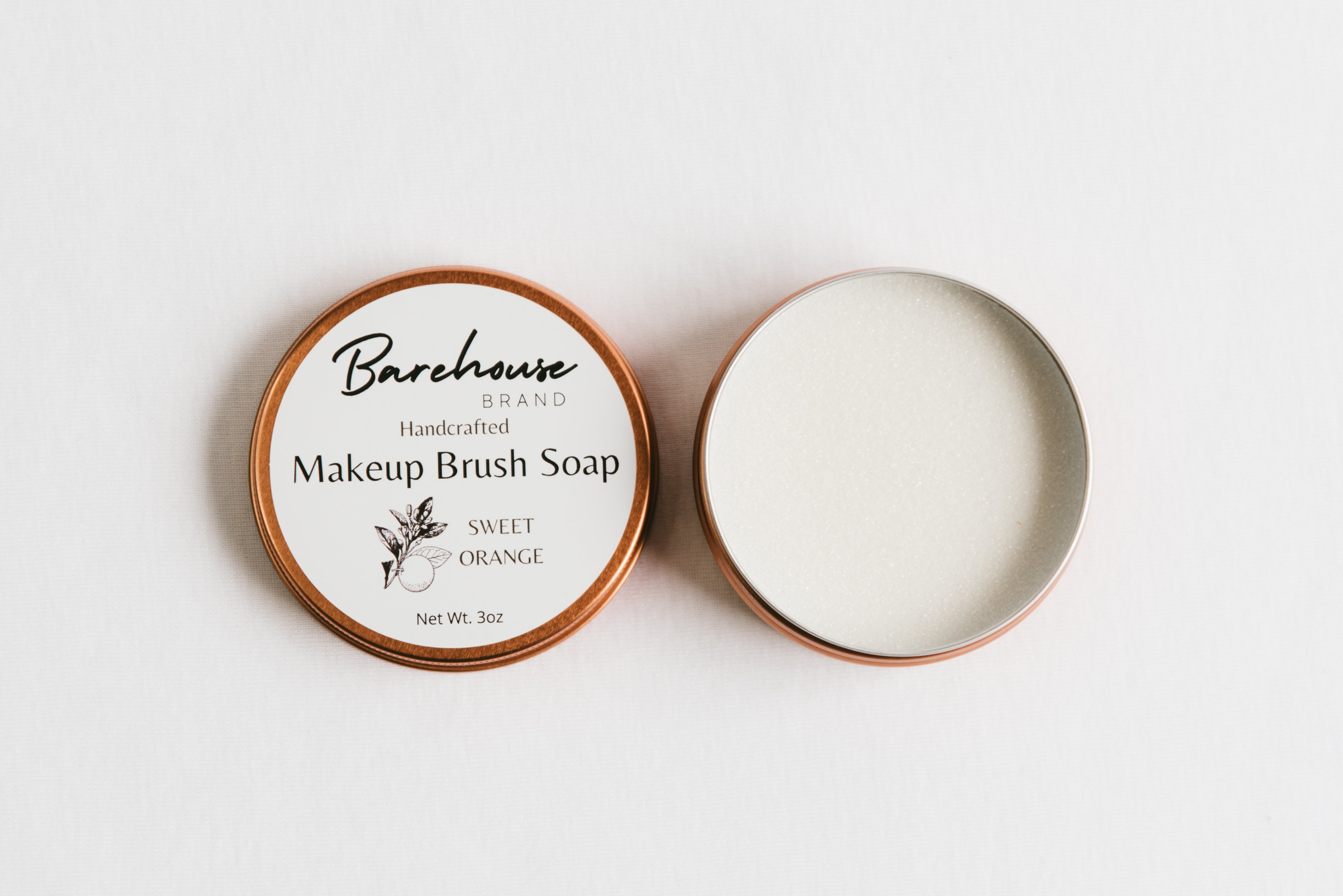 All-Natural Premium Makeup Brush Soap – Barehouse Brand