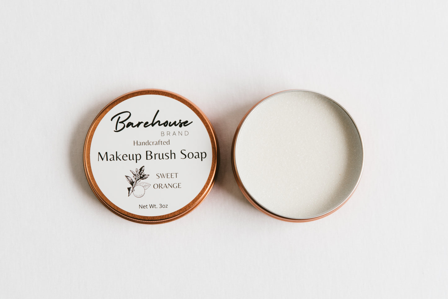 All-Natural Premium Makeup Brush Soap